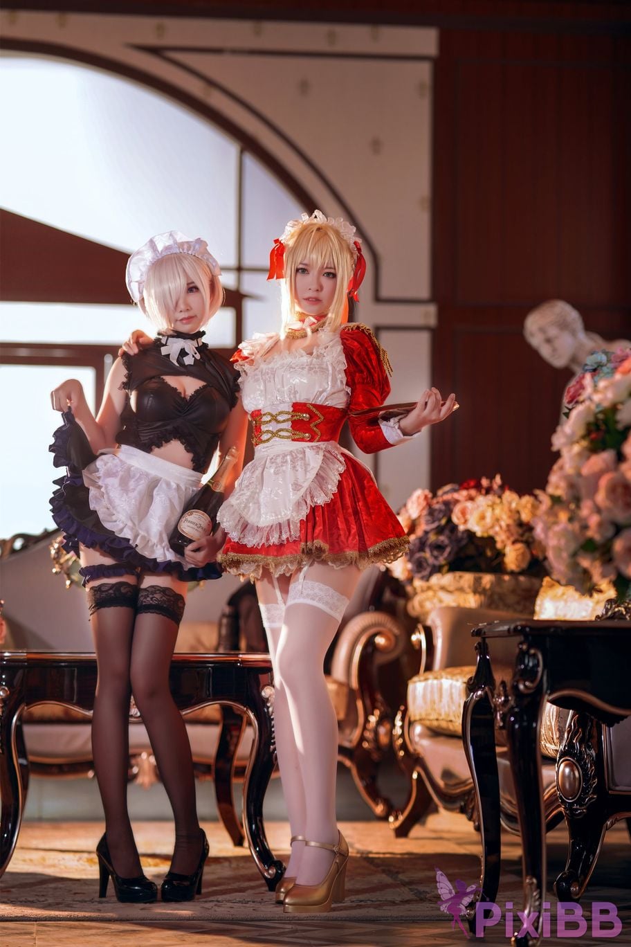 Coser No.071 Claudius x Kyrielight Maid X PixiBB.COM 005