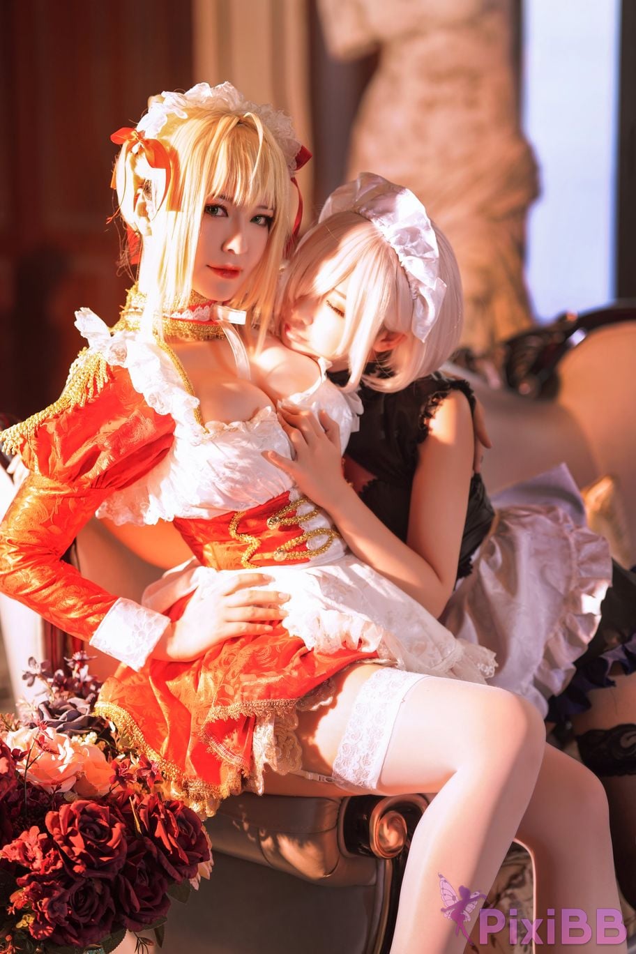 Coser No.071 Claudius x Kyrielight Maid X PixiBB.COM 013