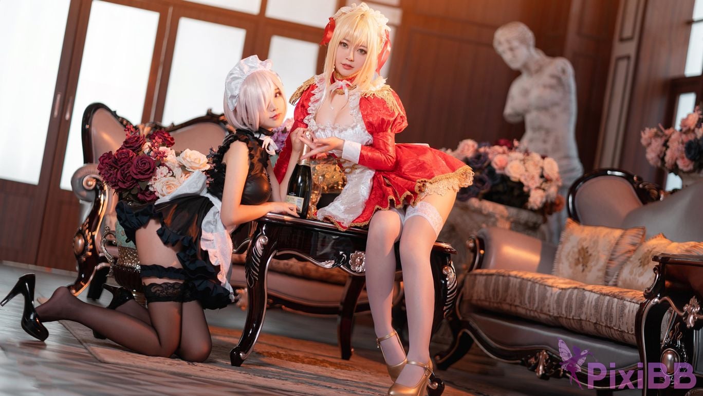 Coser No.071 Claudius x Kyrielight Maid X PixiBB.COM 018