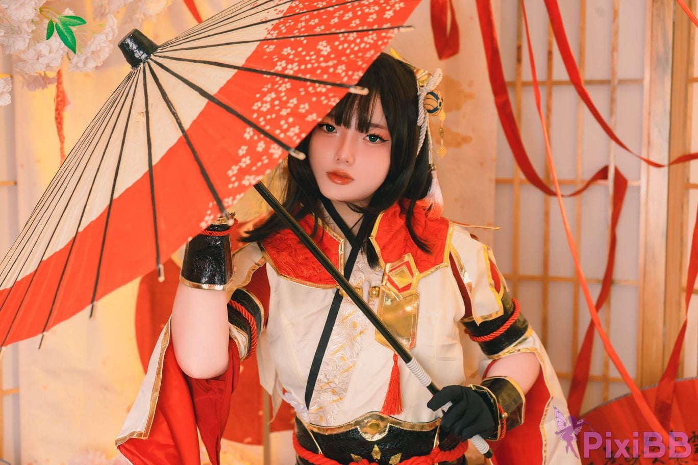 Cosplayer Messie Huang monster hunter fire bud PixiBB.COM 020