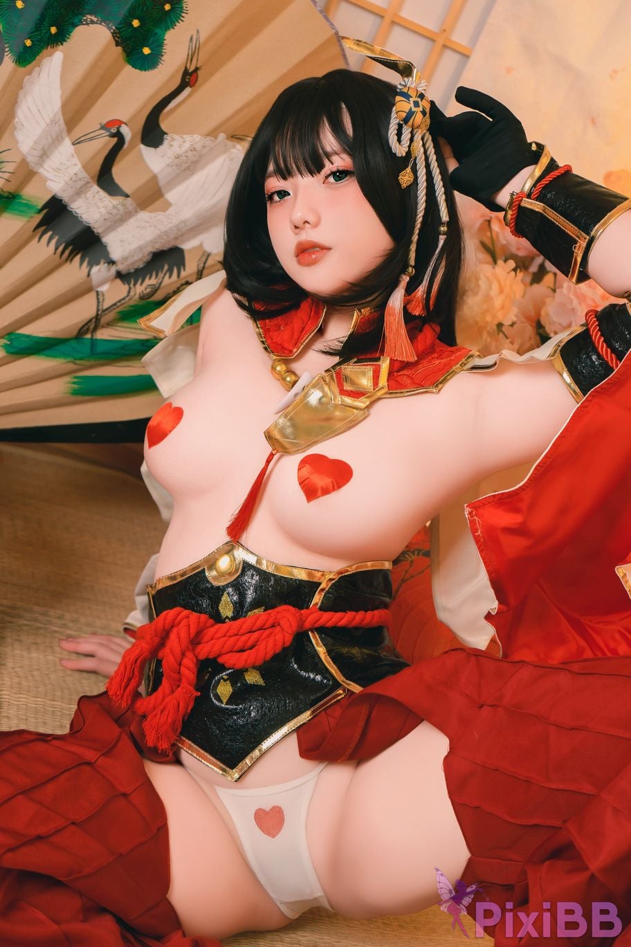 Cosplayer Messie Huang monster hunter fire bud PixiBB.COM 026