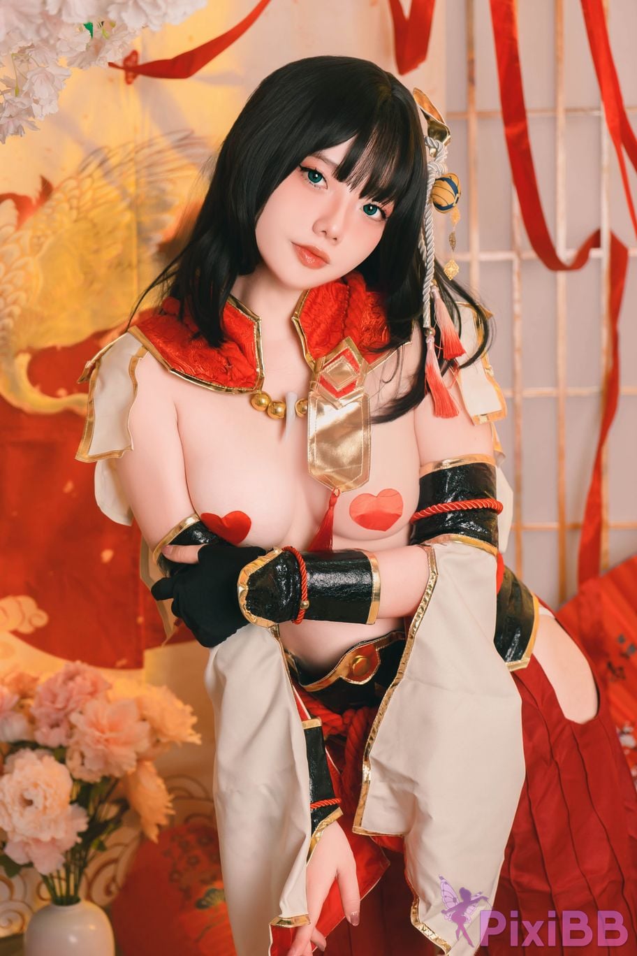 Cosplayer Messie Huang monster hunter fire bud PixiBB.COM 033