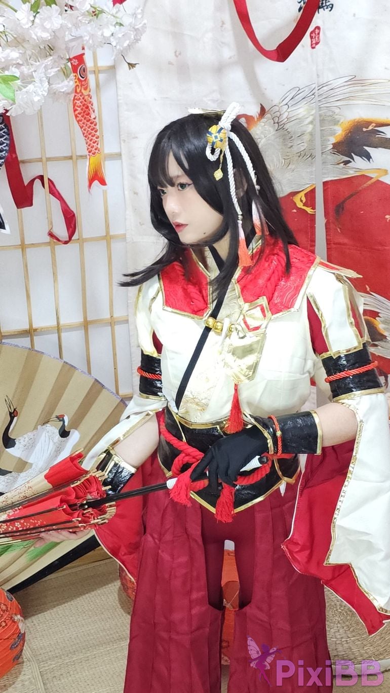 Cosplayer Messie Huang monster hunter fire bud PixiBB.COM 057