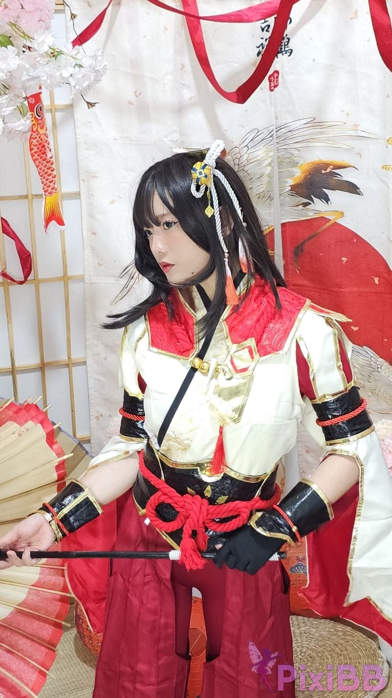 Cosplayer Messie Huang monster hunter fire bud PixiBB.COM 058