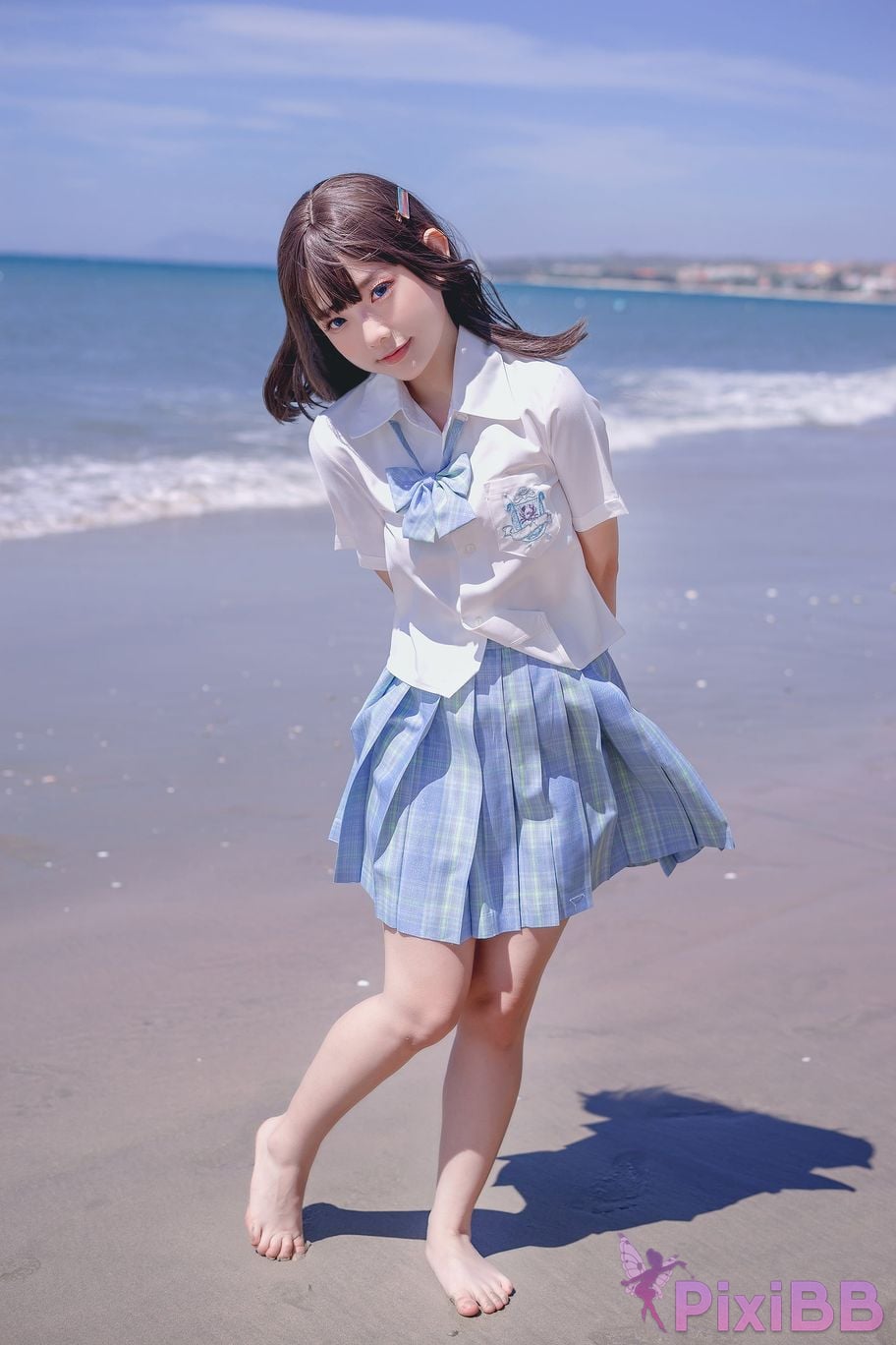 Cosplayer Messie Huang Seifuku PixiBB.COM 003