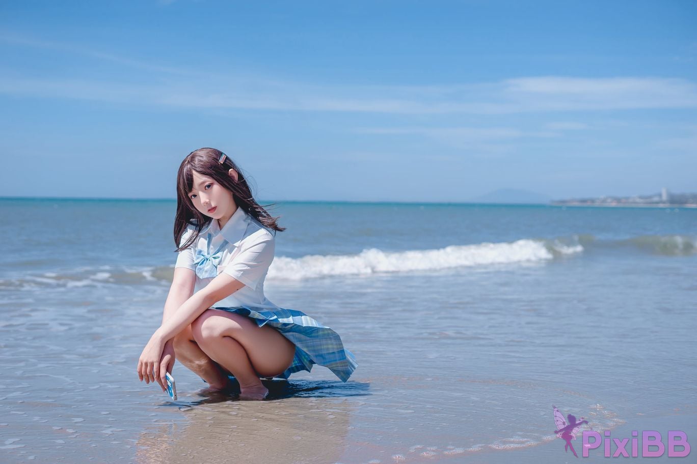 Cosplayer Messie Huang Seifuku PixiBB.COM 008