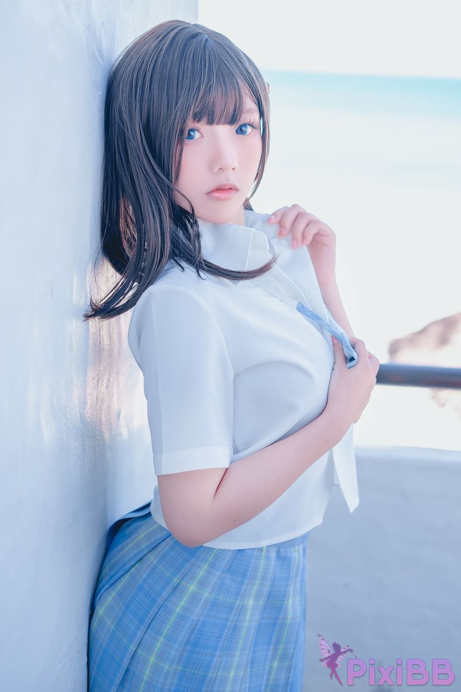 Cosplayer Messie Huang Seifuku PixiBB.COM 012