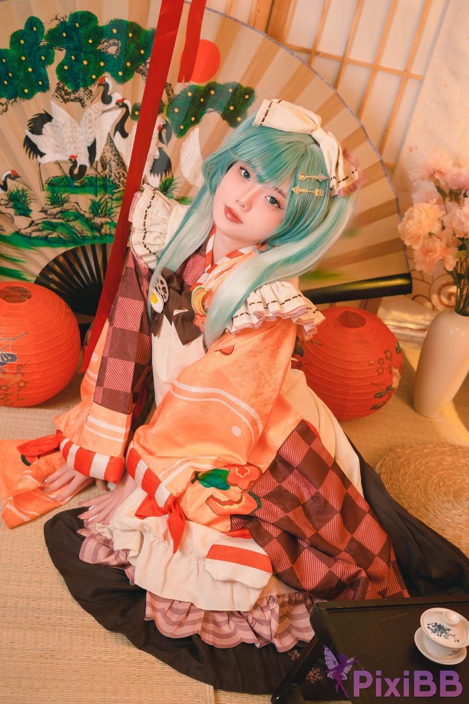 Cosplayer Messie Huang Miku PixiBB.COM 015