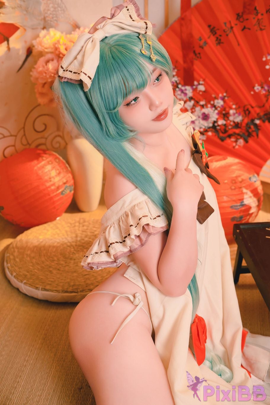 Cosplayer Messie Huang Miku PixiBB.COM 049