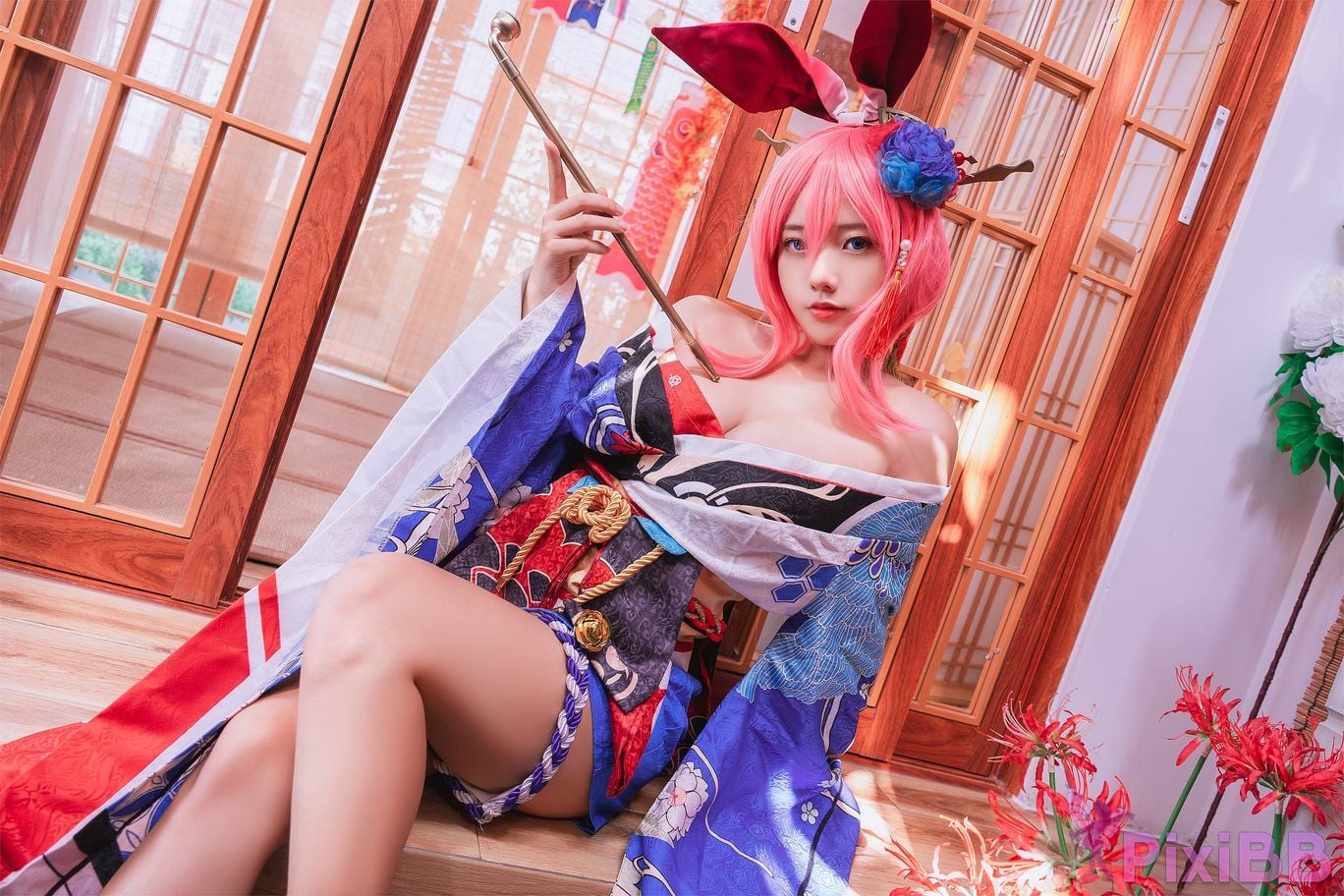 Cosplay Messie Huang Yae Sakura Honkai Impact 3rd PixiBB.COM 002