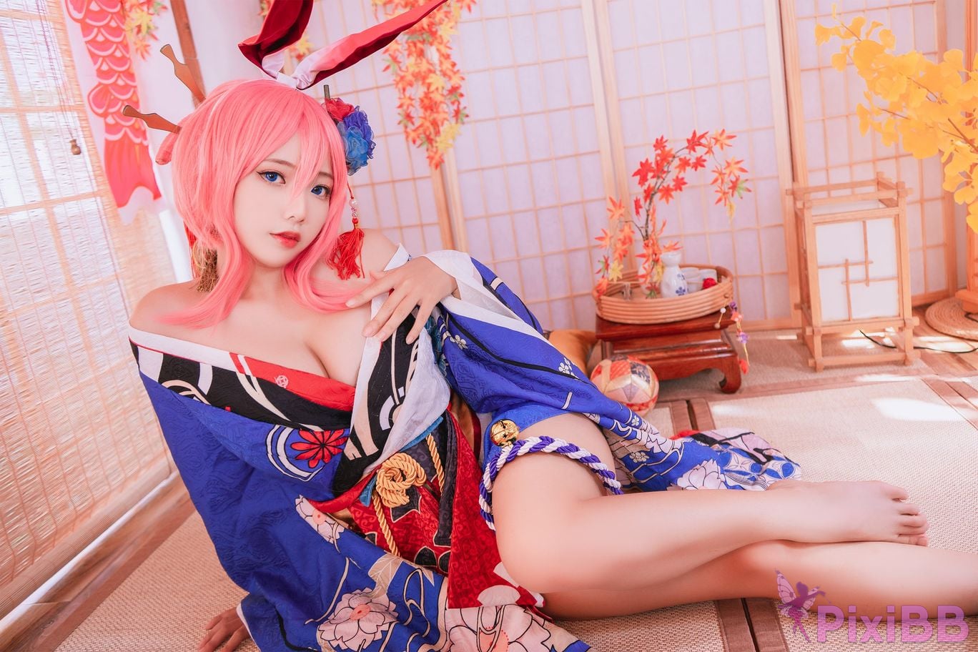 Cosplay Messie Huang Yae Sakura Honkai Impact 3rd PixiBB.COM 008