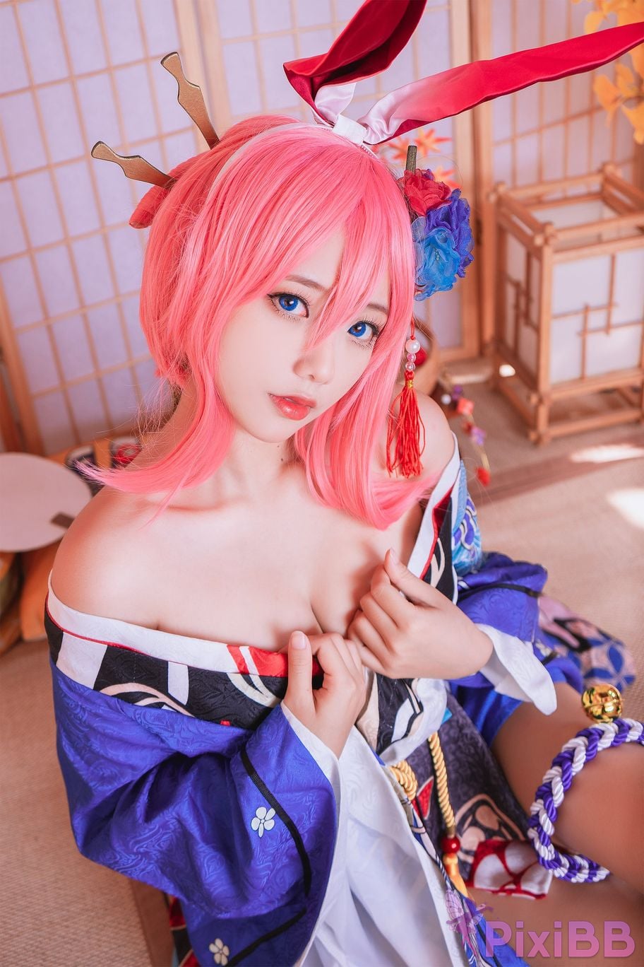 Cosplay Messie Huang Yae Sakura Honkai Impact 3rd PixiBB.COM 010