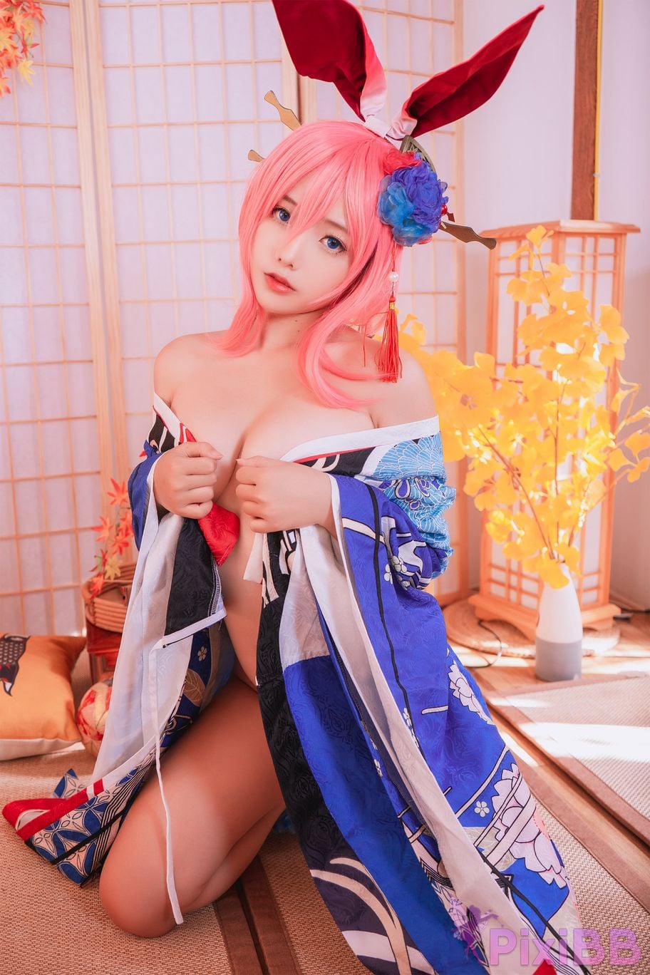 Cosplay Messie Huang Yae Sakura Honkai Impact 3rd PixiBB.COM 019