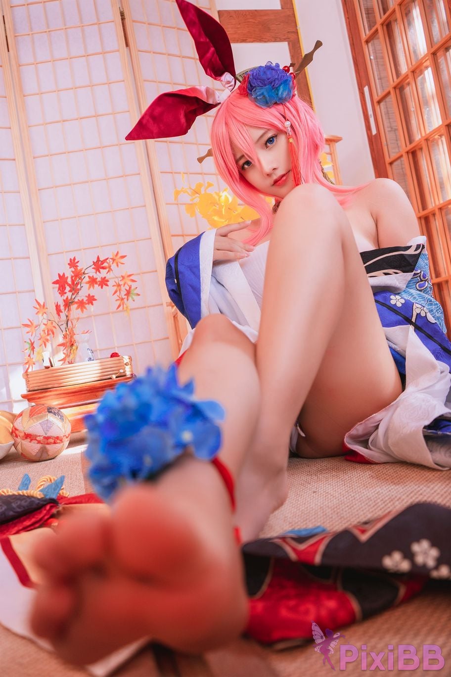 Cosplay Messie Huang Yae Sakura Honkai Impact 3rd PixiBB.COM 032