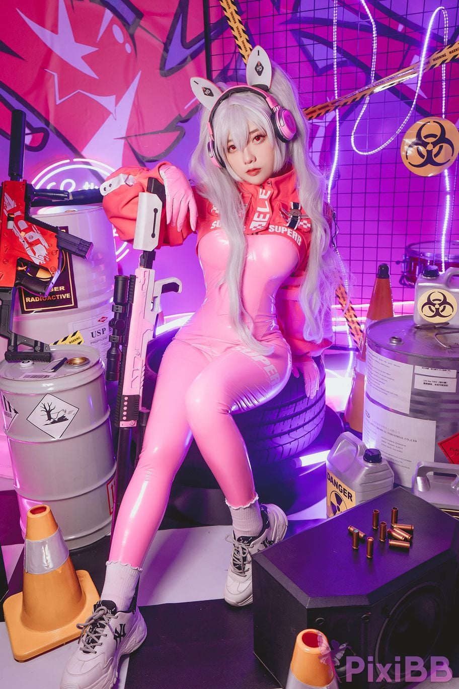 Cosplay Messie Huang Alice Nikke PixiBB.COM 012