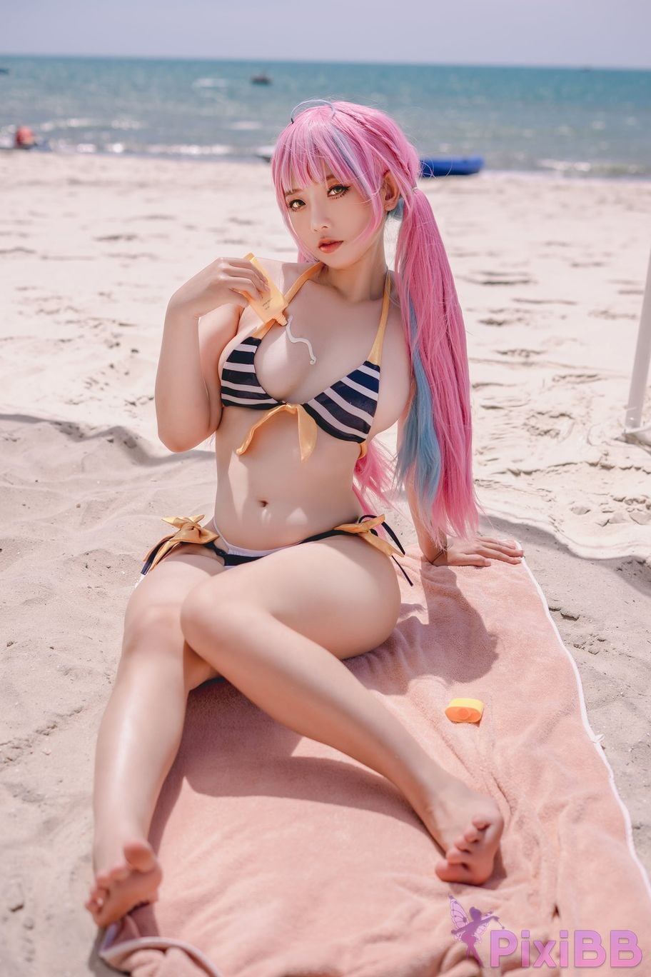 Coser Messie Huang Aqua Bikini PixiBB.COM 001