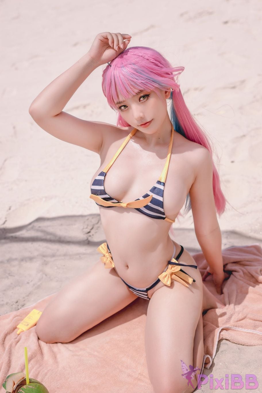 Coser Messie Huang Aqua Bikini PixiBB.COM 008