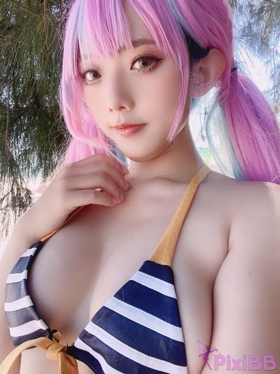 Coser Messie Huang Aqua Bikini PixiBB.COM 013