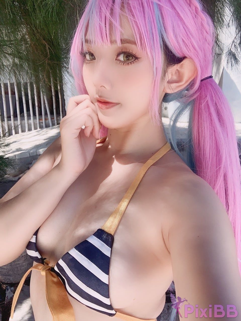 Coser Messie Huang Aqua Bikini PixiBB.COM 016