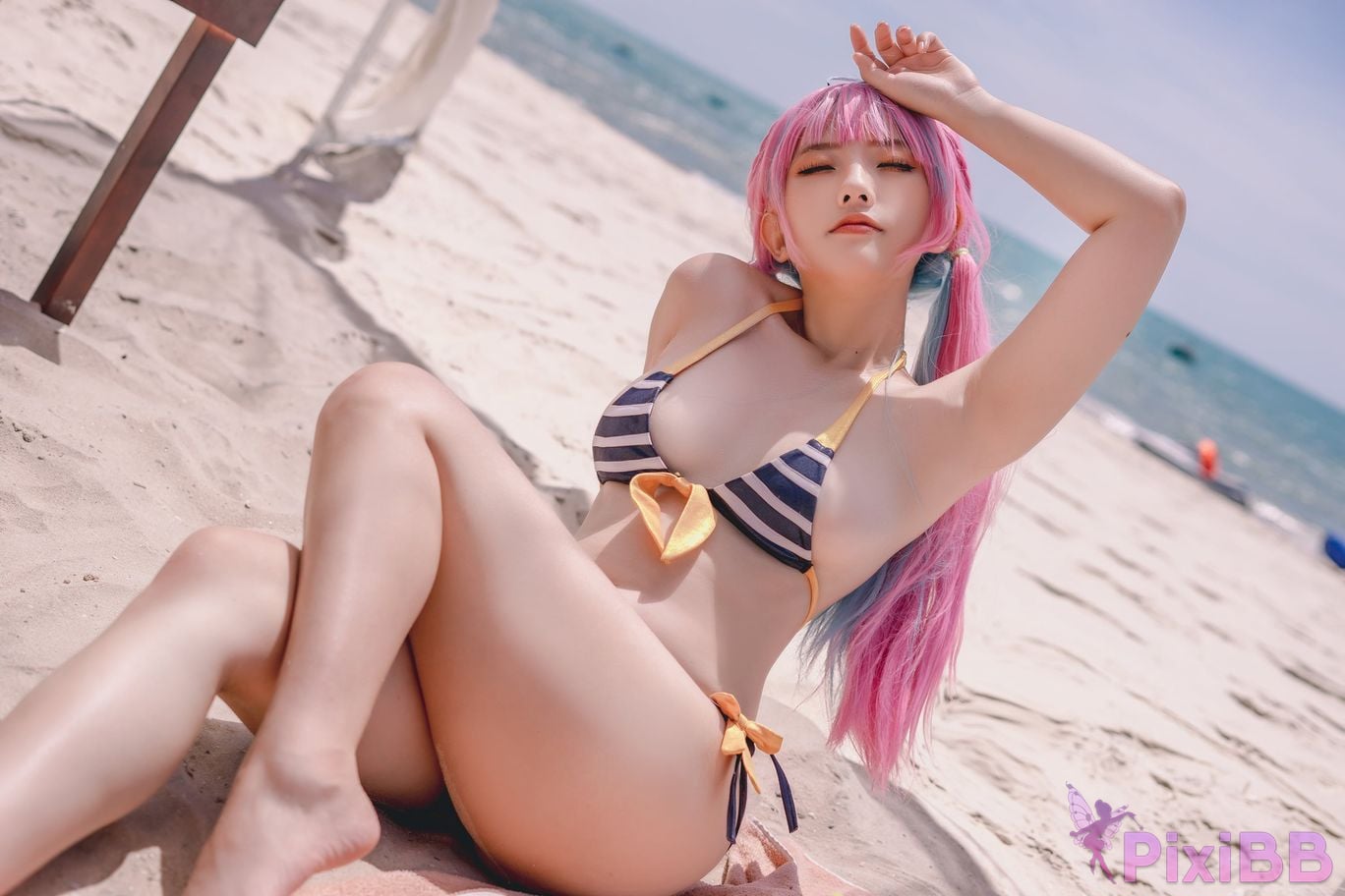 Coser Messie Huang Aqua Bikini PixiBB.COM 023