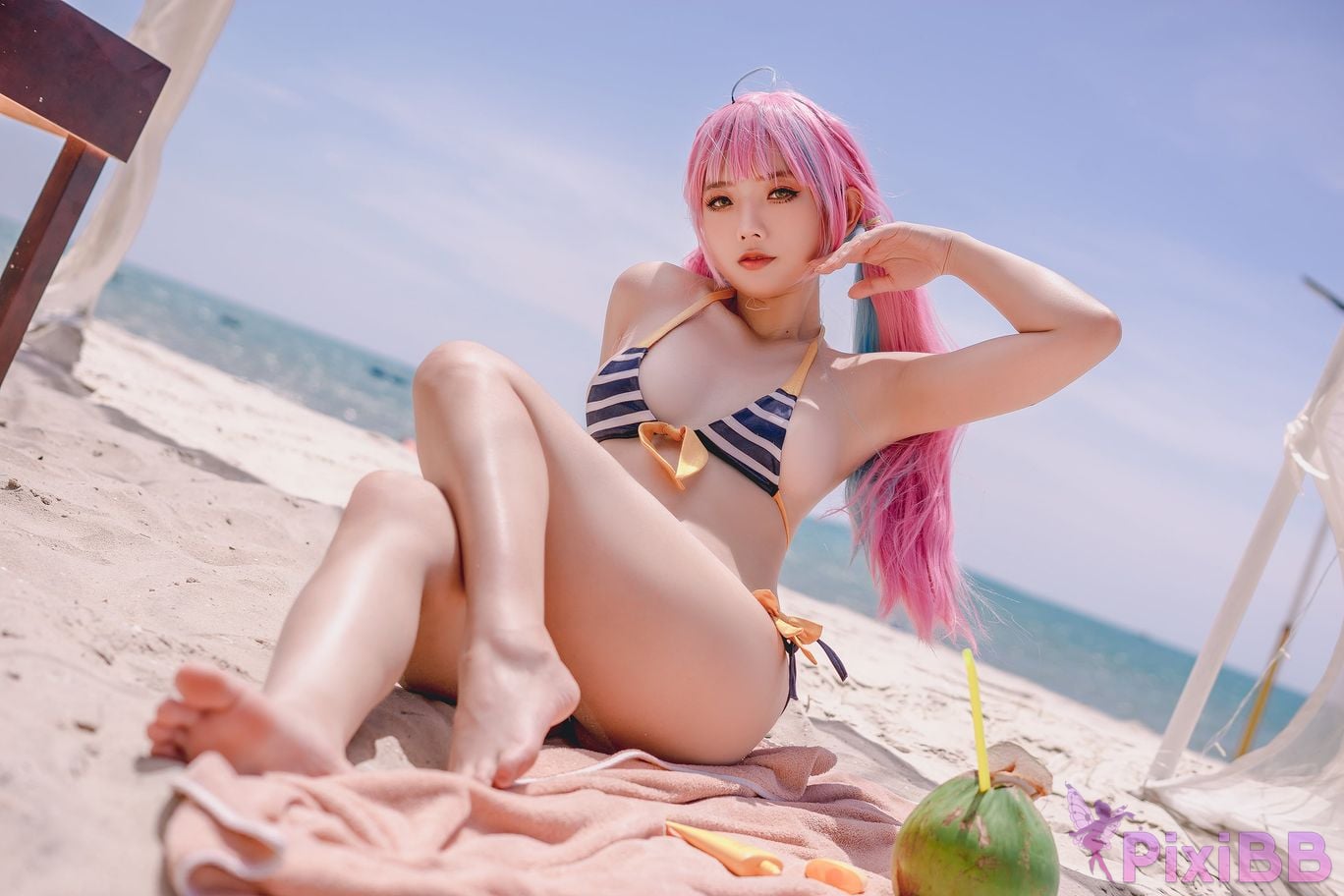 Coser Messie Huang Aqua Bikini PixiBB.COM 029