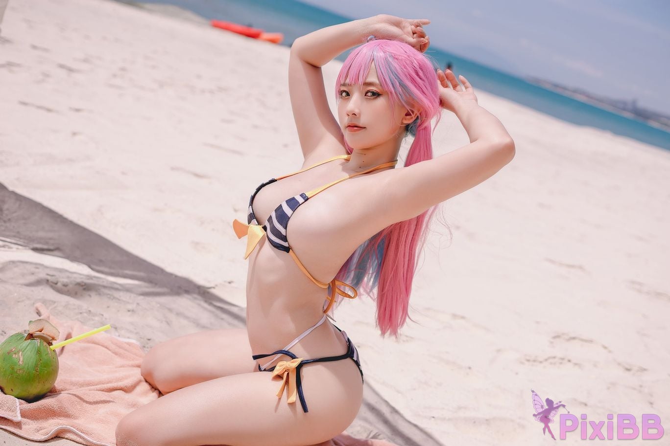 Coser Messie Huang Aqua Bikini PixiBB.COM 033