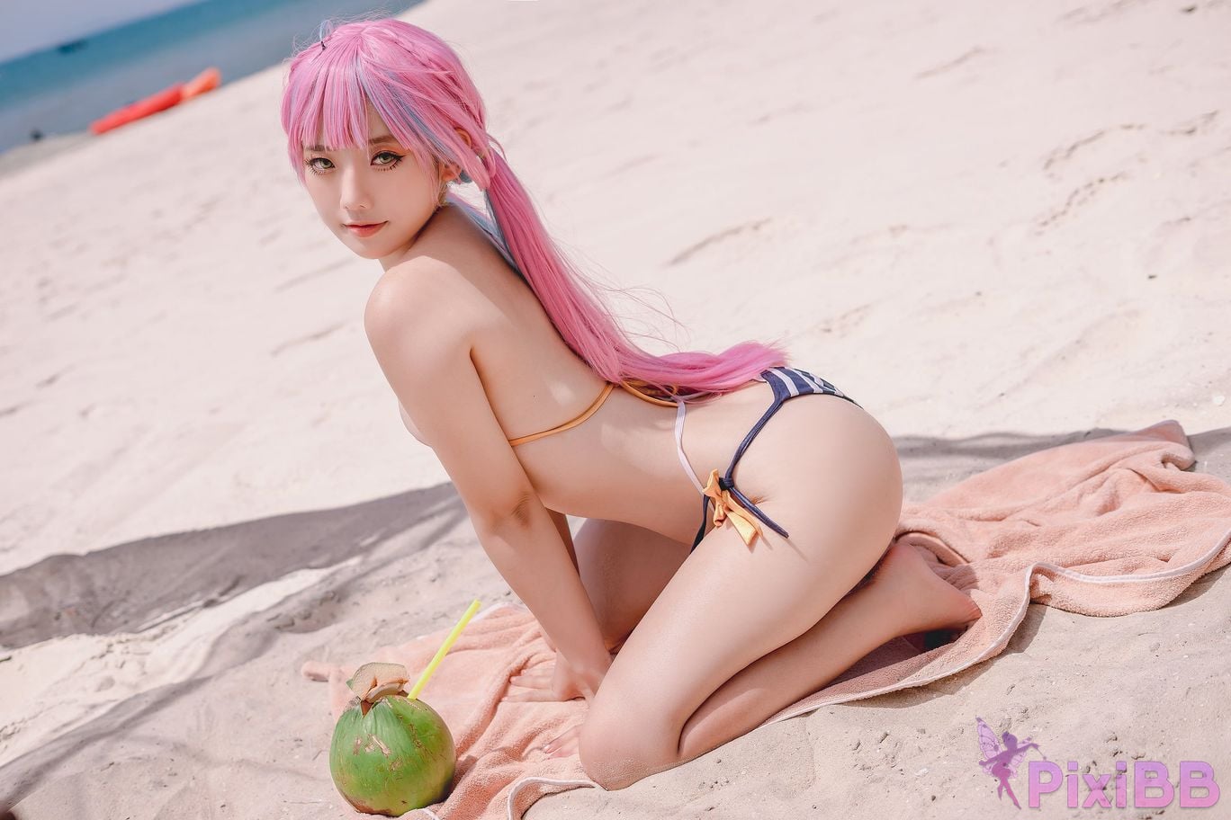 Coser Messie Huang Aqua Bikini PixiBB.COM 034
