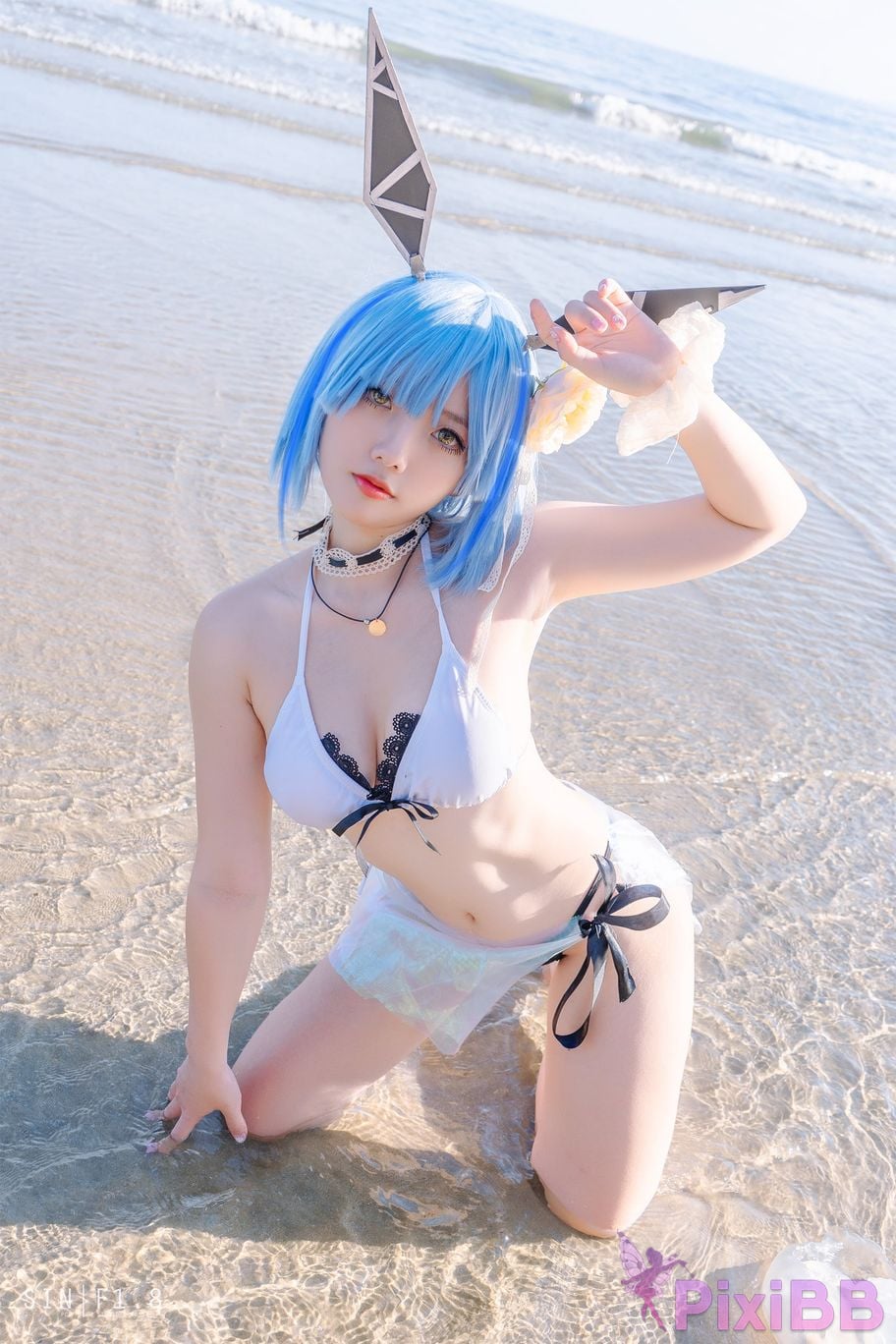 Coser Messie Huang Gascogne Swimsuit PixiBB.COM 001
