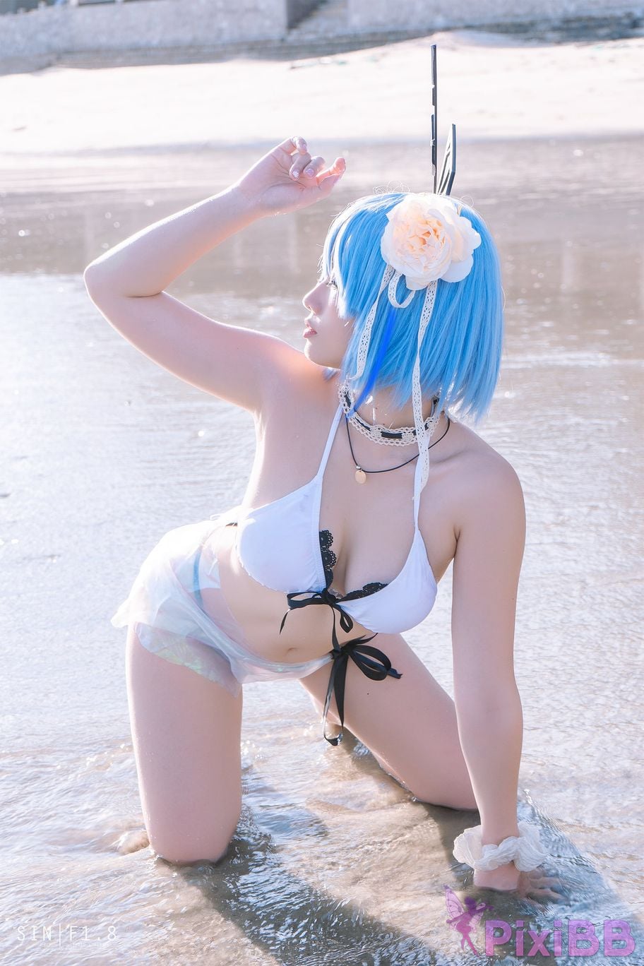 Coser Messie Huang Gascogne Swimsuit PixiBB.COM 007