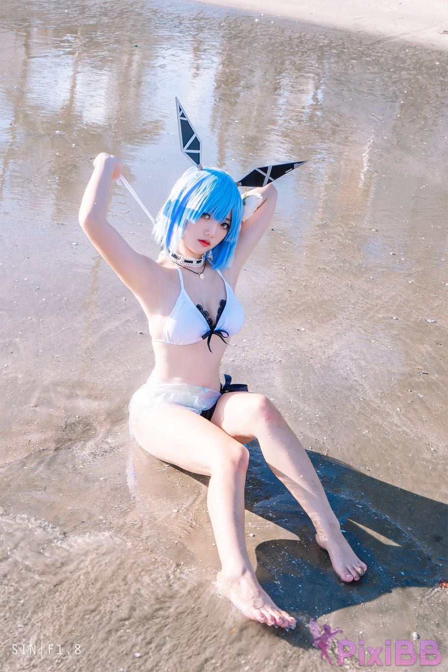 Coser Messie Huang Gascogne Swimsuit PixiBB.COM 011