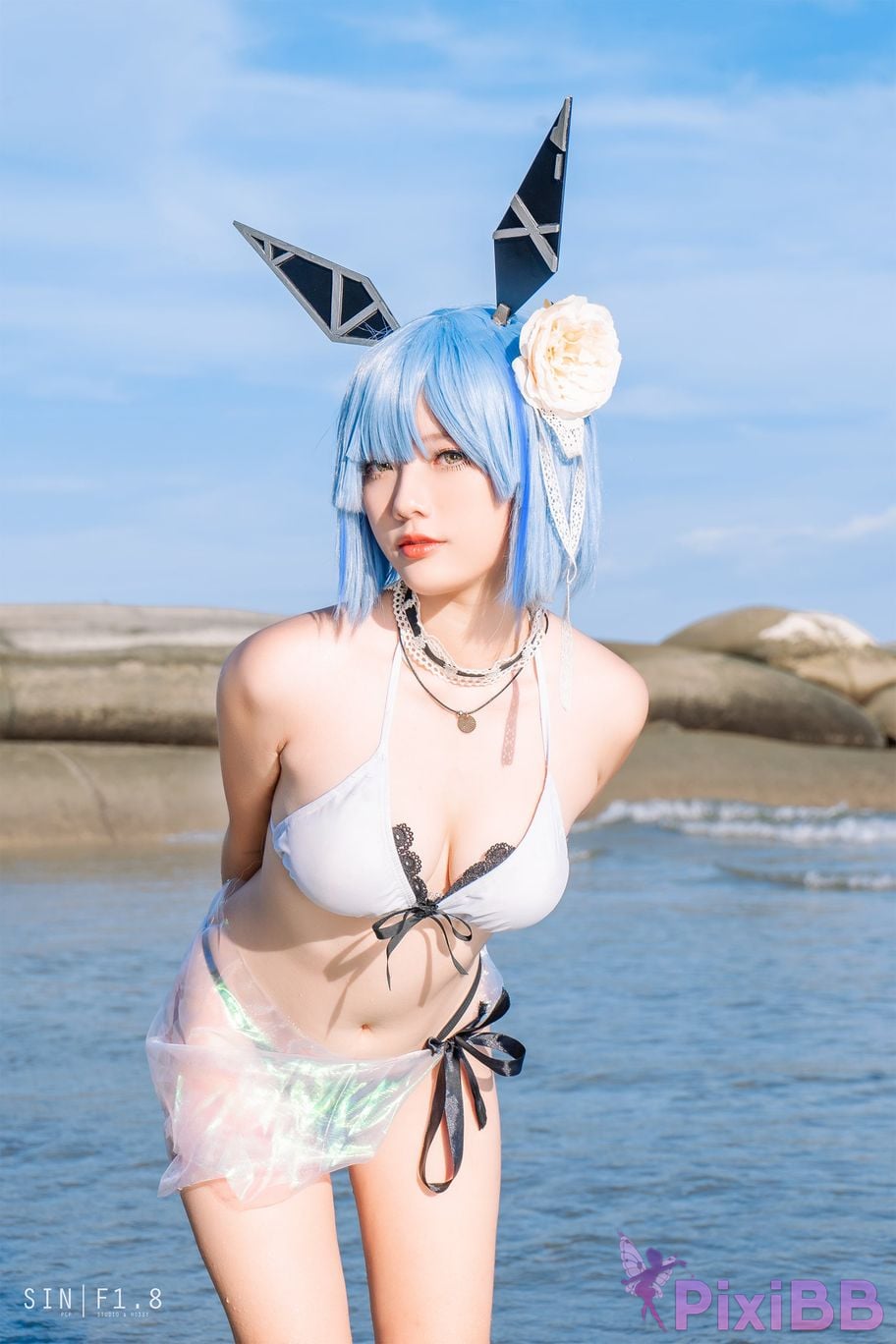 Coser Messie Huang Gascogne Swimsuit PixiBB.COM 014