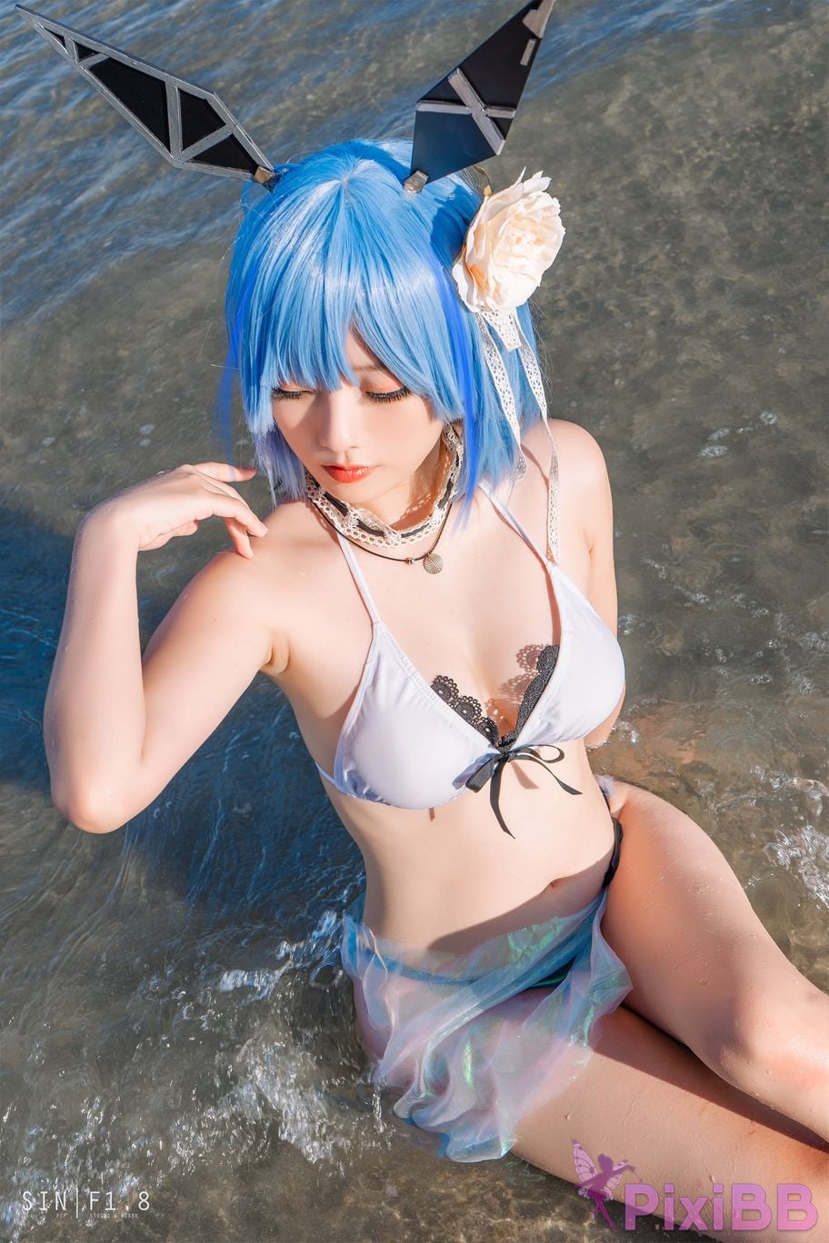 Coser Messie Huang Gascogne Swimsuit PixiBB.COM 015