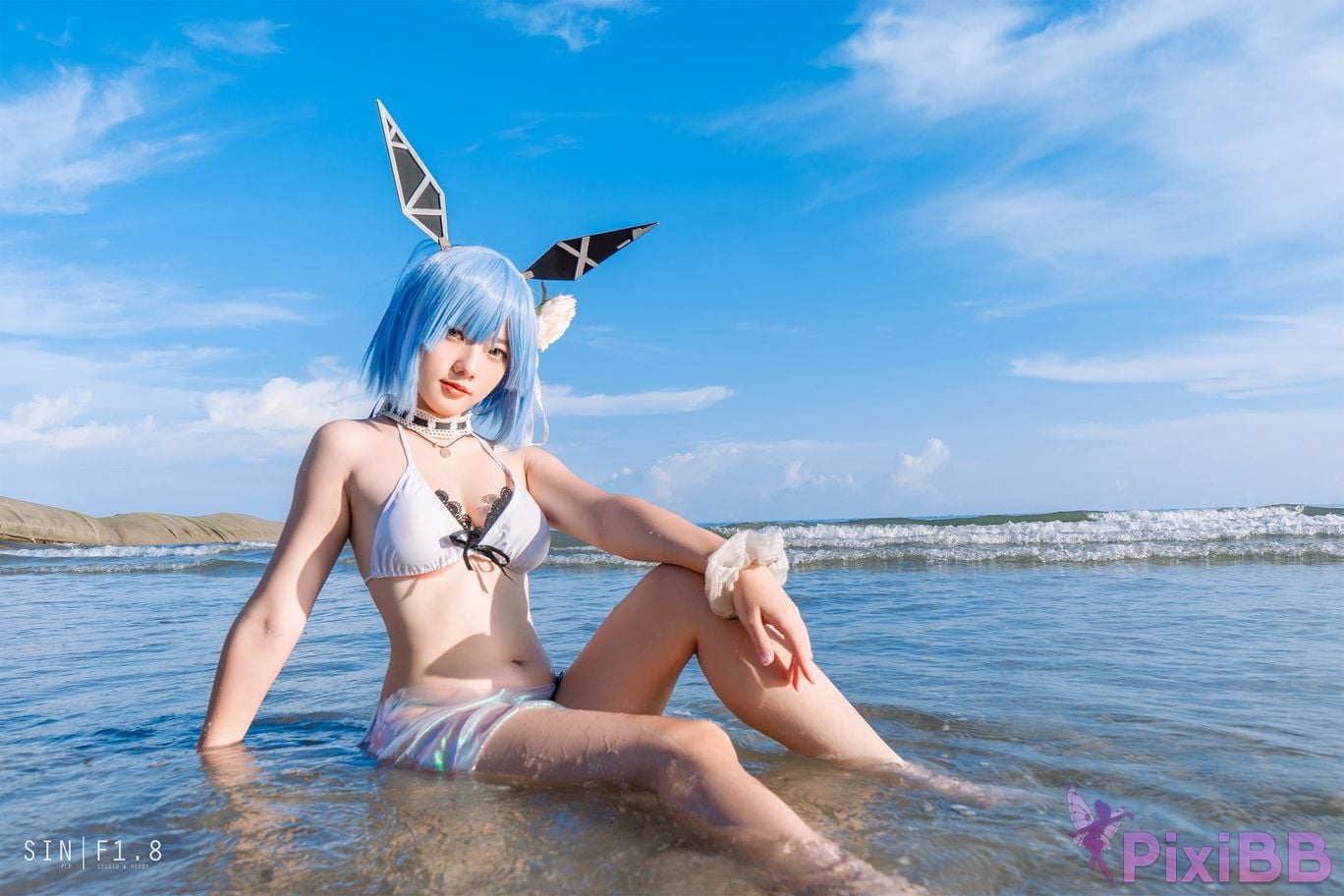 Coser Messie Huang Gascogne Swimsuit PixiBB.COM 017