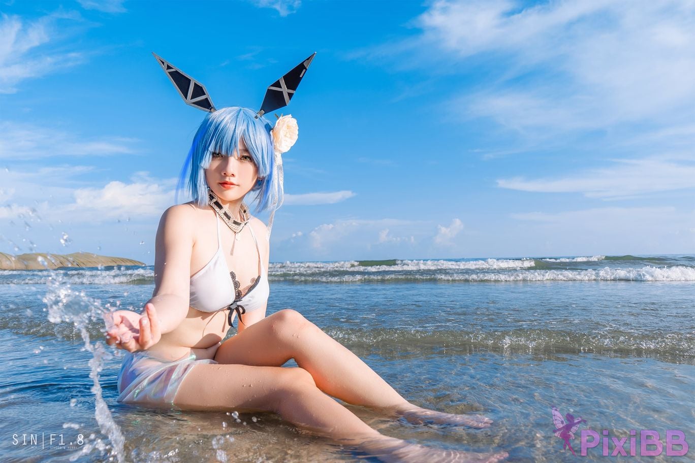 Coser Messie Huang Gascogne Swimsuit PixiBB.COM 018
