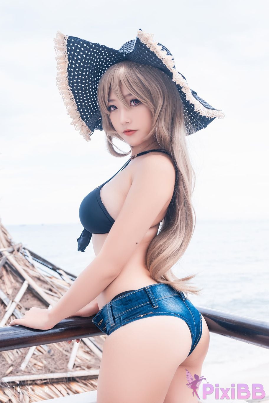 Coser Messie Huang Jean Bart Swimsuit PixiBB.COM 008