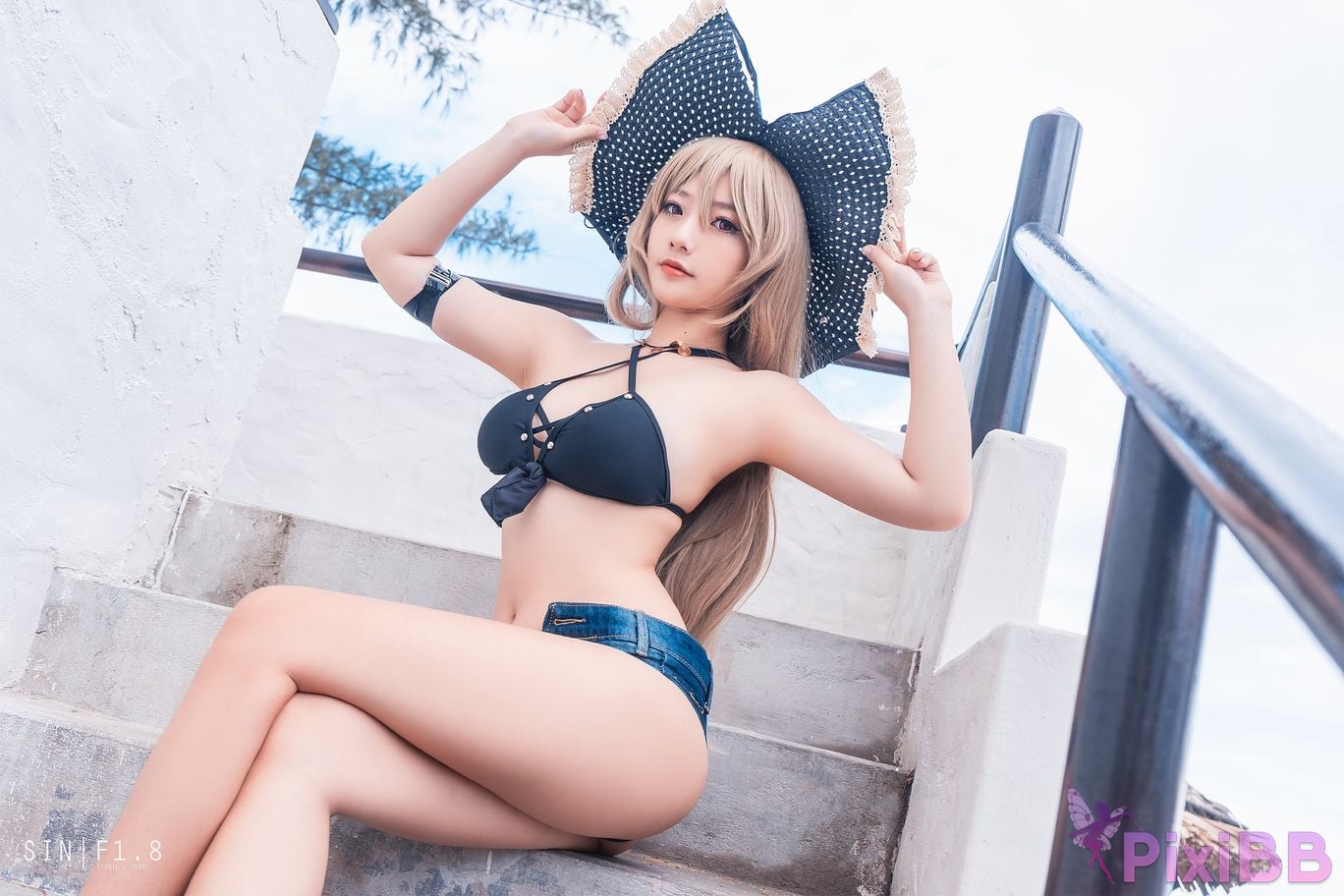 Coser Messie Huang Jean Bart Swimsuit PixiBB.COM 015