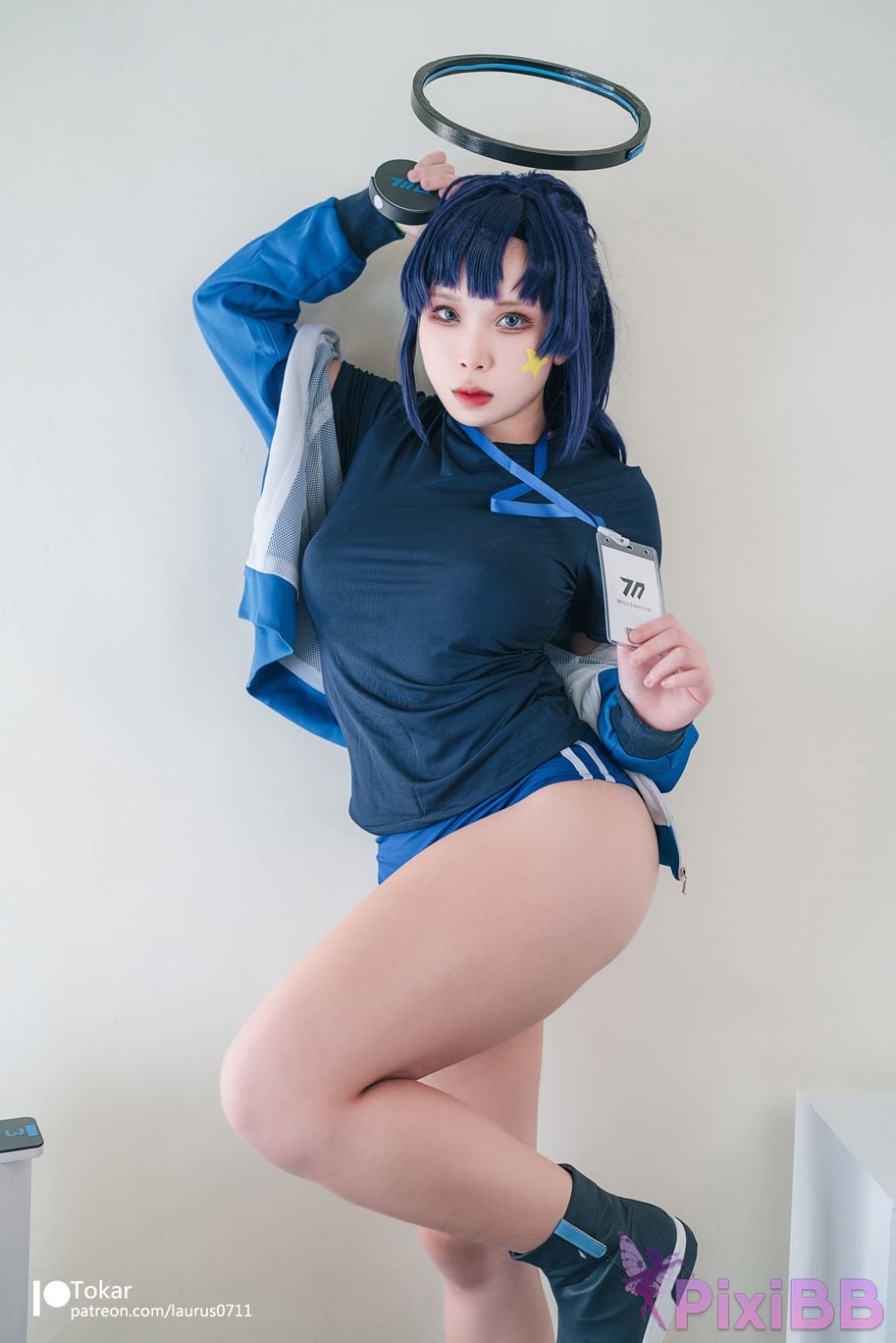 Coser Tokar Hayase Yuuka Gym ver PixiBB.COM 012