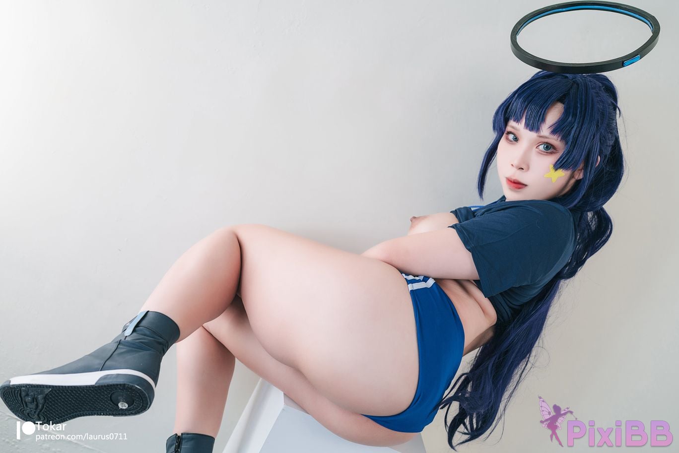 Coser Tokar Hayase Yuuka Gym ver PixiBB.COM 017