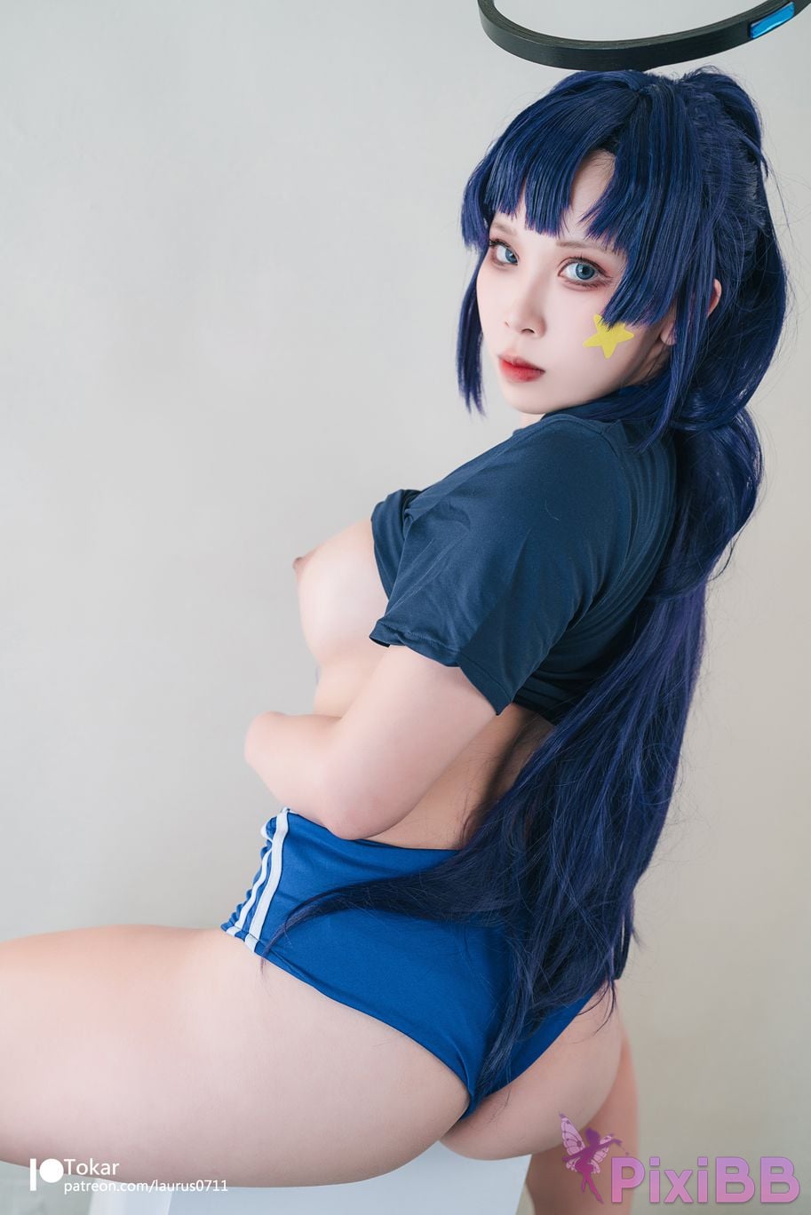 Coser Tokar Hayase Yuuka Gym ver PixiBB.COM 020