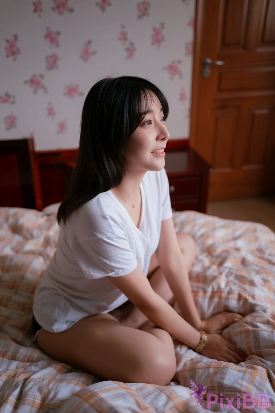 AI Enhanced Acute Miyu Miyuri Between The Sheets PixiBB.COM 001