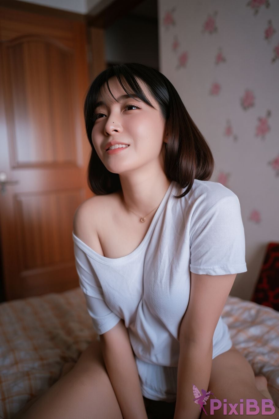 AI Enhanced Acute Miyu Miyuri Between The Sheets PixiBB.COM 027