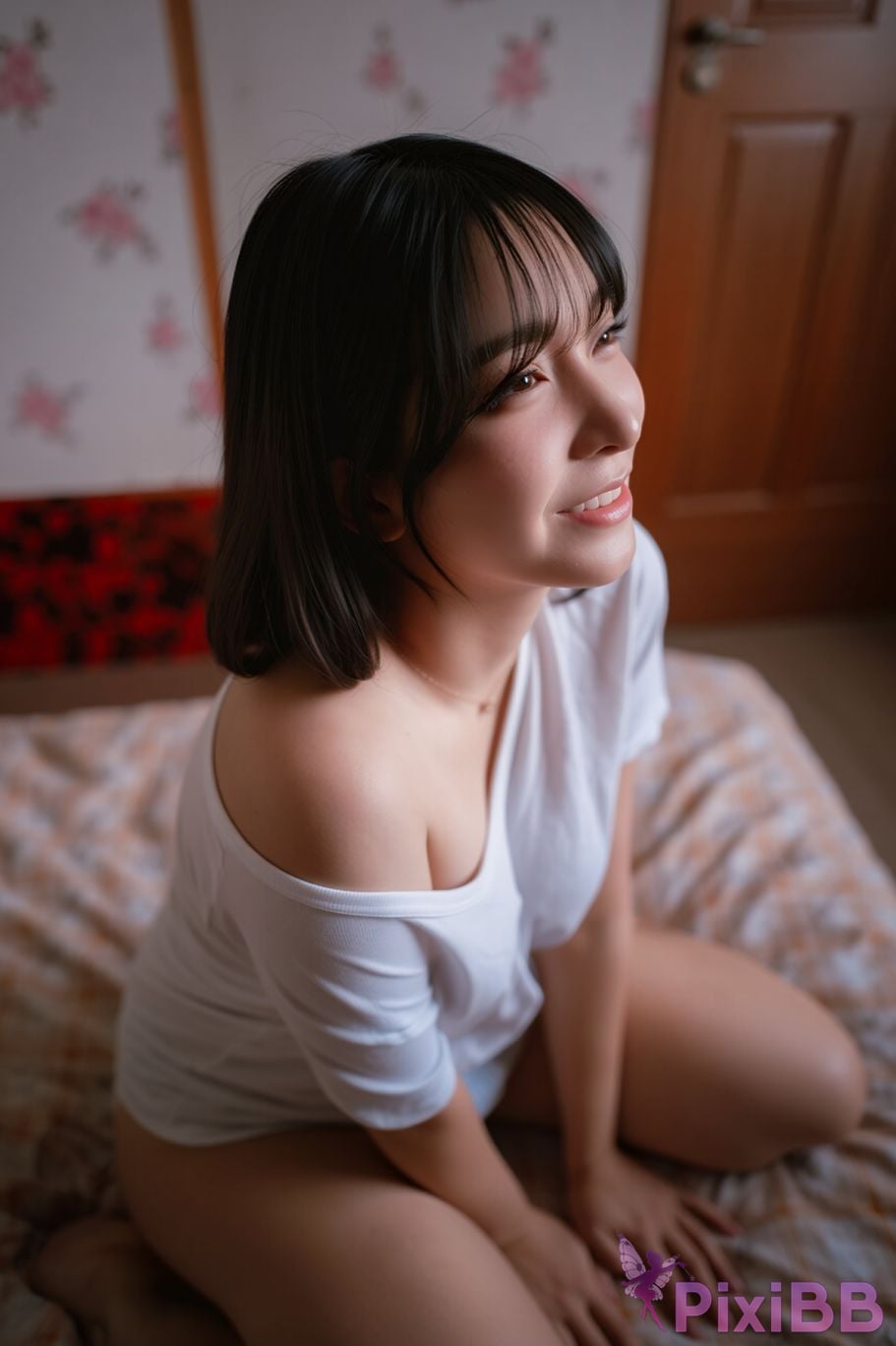 AI Enhanced Acute Miyu Miyuri Between The Sheets PixiBB.COM 028
