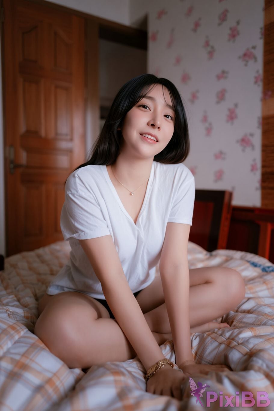AI Enhanced Acute Miyu Miyuri Between The Sheets PixiBB.COM 055