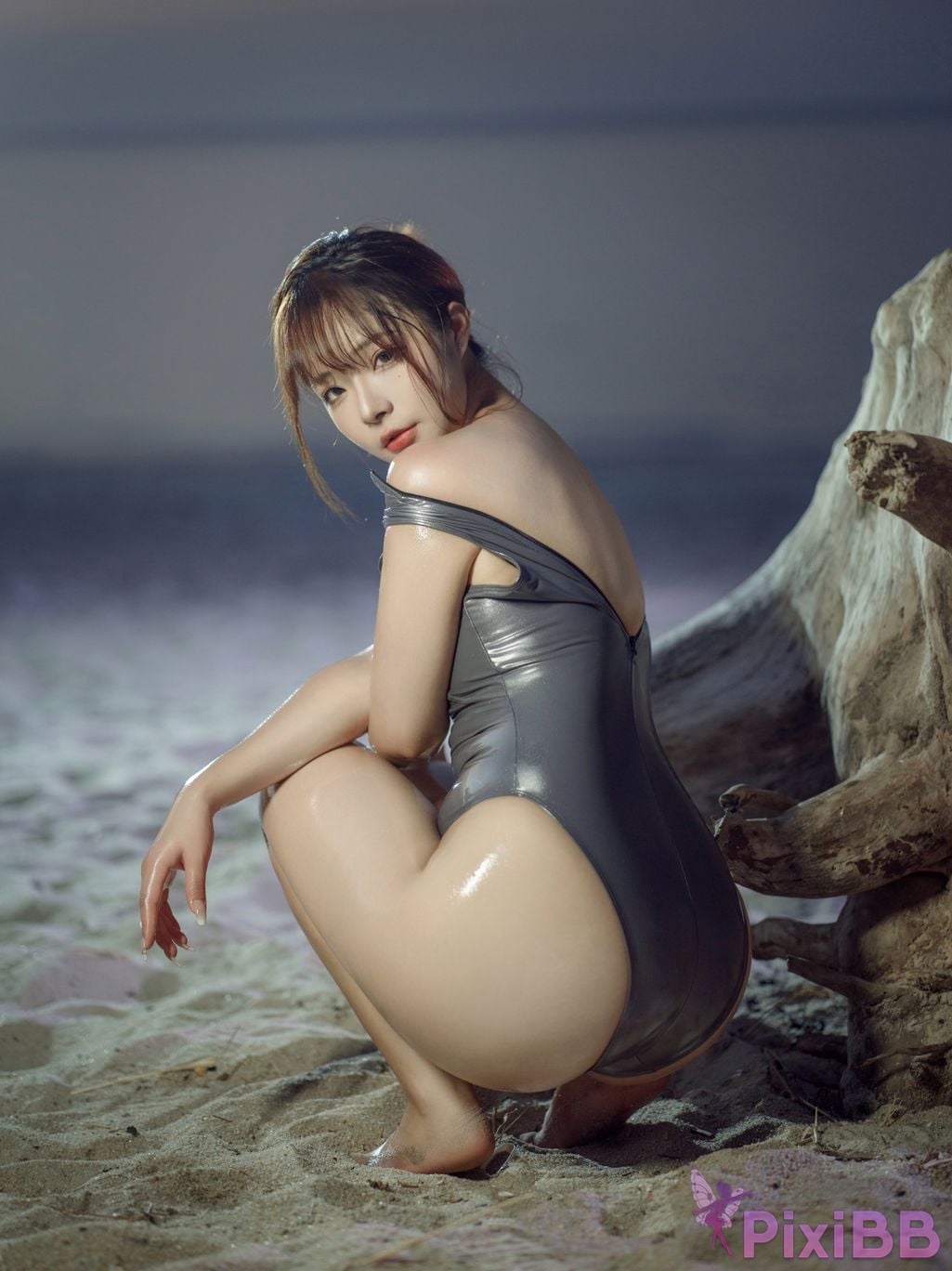 Cosplayer yuuhui Yuhui Leohex Oily swimming series PixiBB.COM 070