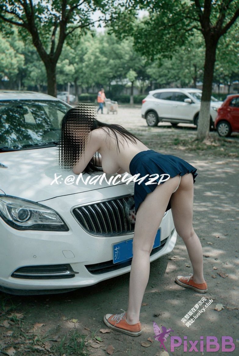 OtherXXX Nancyyzp The best lady with long legs and big breasts exposed outdoors PixiBB.COM 056