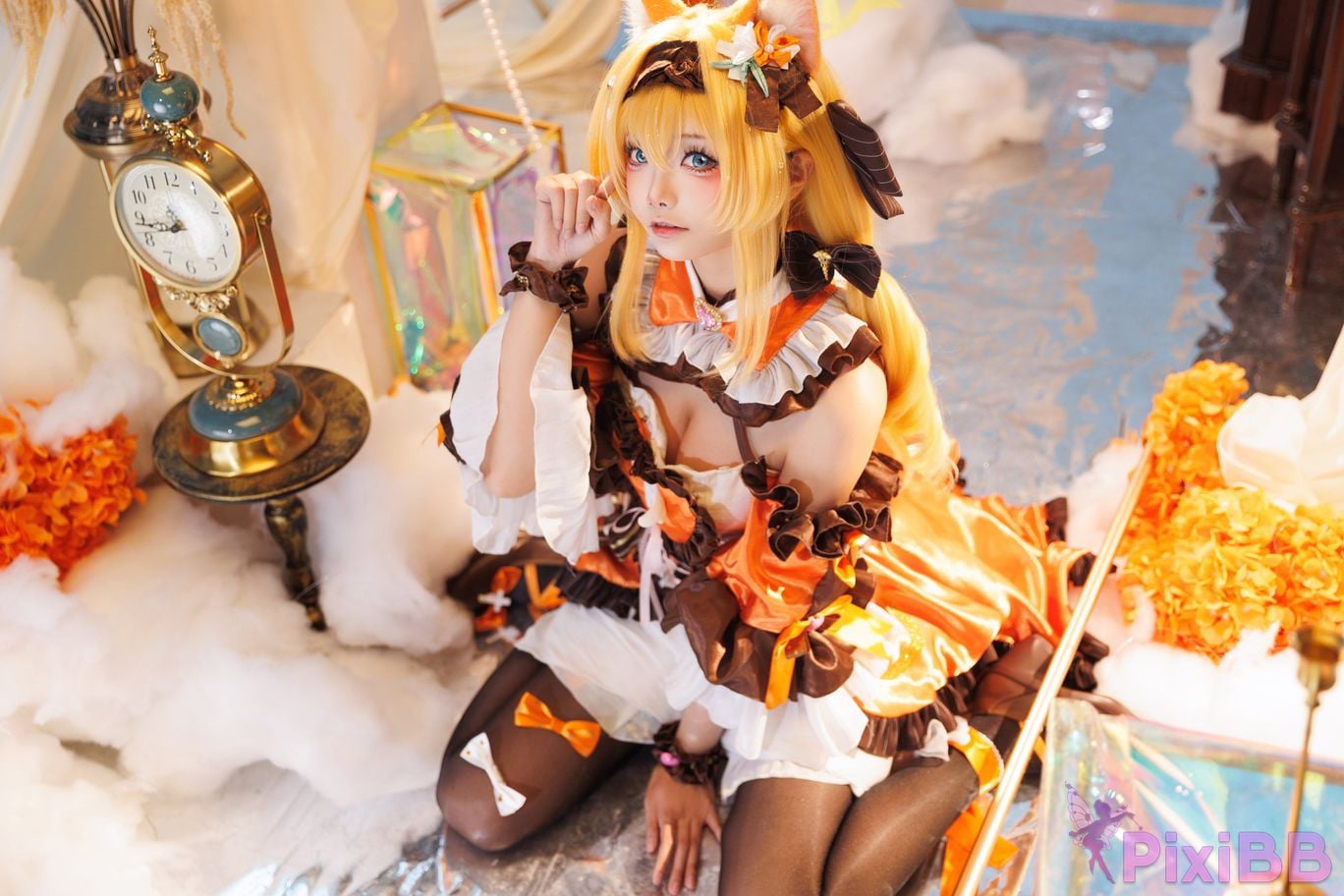 Cosplayer Essie aiwest Blue Archive Ella Mary magical girl PixiBB.COM 030
