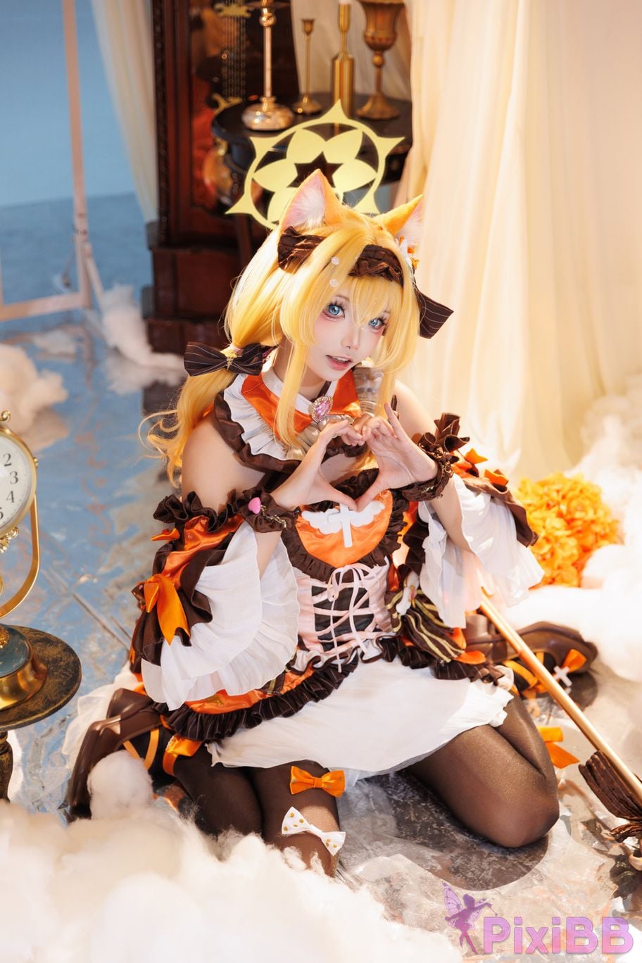 Cosplayer Essie aiwest Blue Archive Ella Mary magical girl PixiBB.COM 032