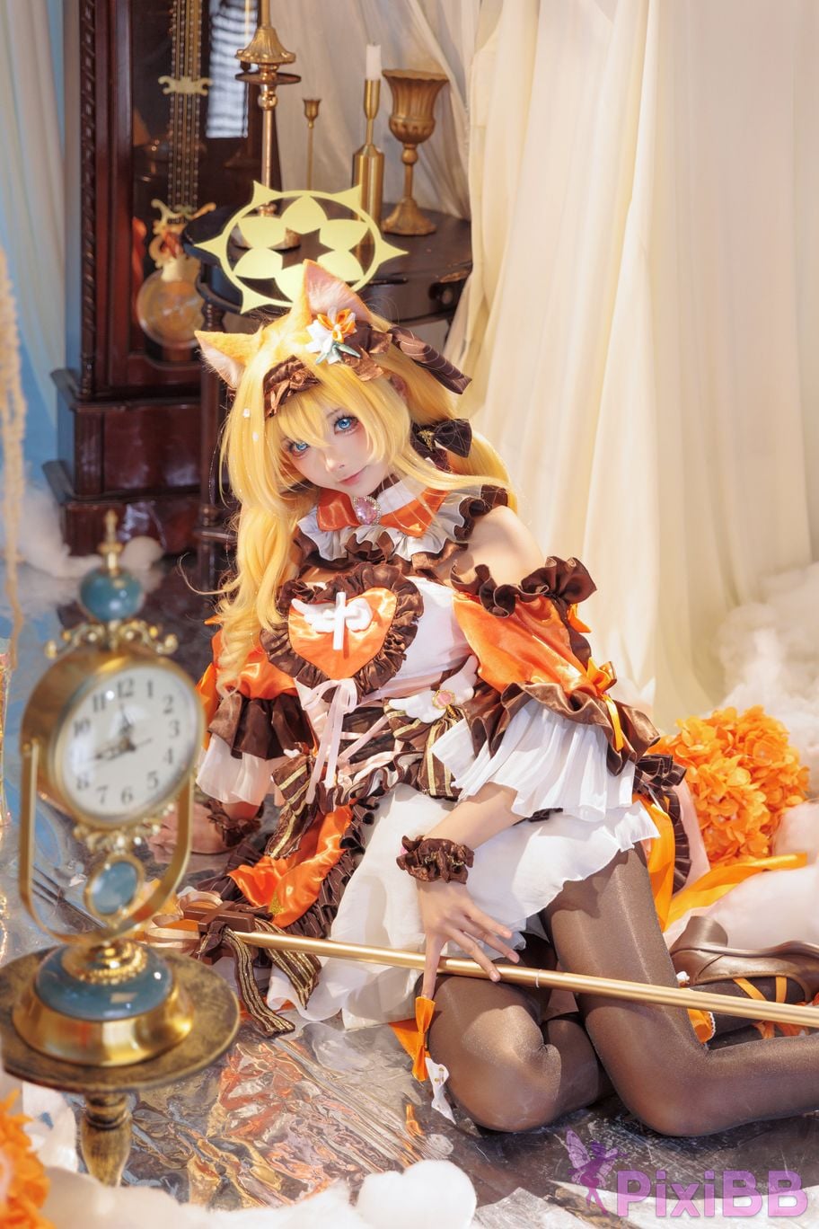 Cosplayer Essie aiwest Blue Archive Ella Mary magical girl PixiBB.COM 034