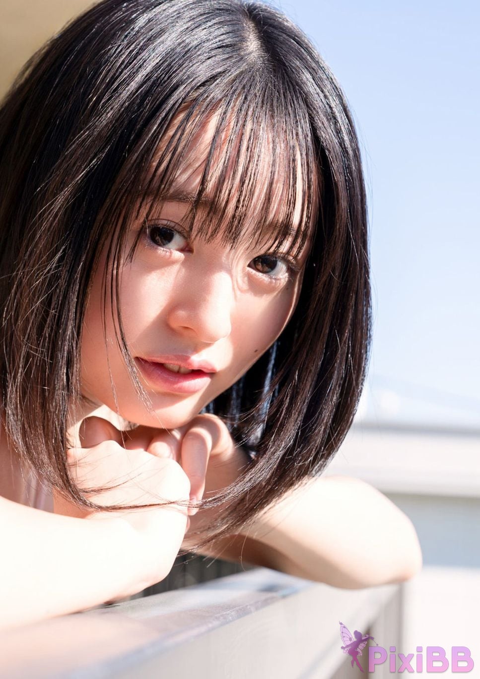 Japanese Idol Miu Shirahama Mito BOMB digital photo book bookmark of youth PixiBB.COM 012