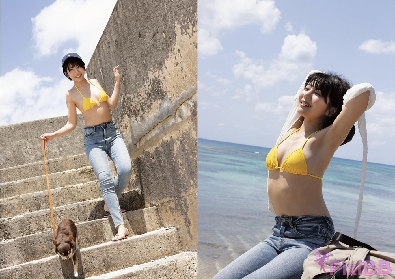 Japanese Idol Moeka Sasaki Asa Gei Photo Collection First book number one PixiBB.COM 006
